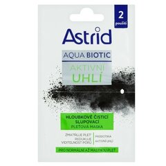 Syväpuhdistava, kuoriva kasvonaamio Aqua Biotic, 2 x 8 ml hinta ja tiedot | Kasvonaamiot ja silmänalusaamiot | hobbyhall.fi