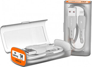 Vipfan USB to Lightning cable X06, 3A, 1m (white) hinta ja tiedot | Kaapelit ja adapterit | hobbyhall.fi