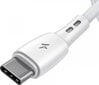 Vipfan USB to USB-C cable Racing X05, 3A, 2m (white) hinta ja tiedot | Kaapelit ja adapterit | hobbyhall.fi