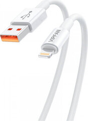 Vipfan USB į Lightning X17, 6A, 1.2m hinta ja tiedot | Kaapelit ja adapterit | hobbyhall.fi