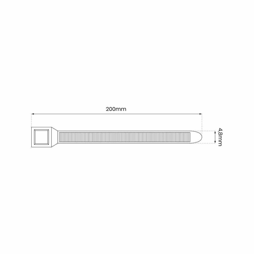 Nippusiteet Eko-Light hinta ja tiedot | Kiinnitystarvikkeet | hobbyhall.fi