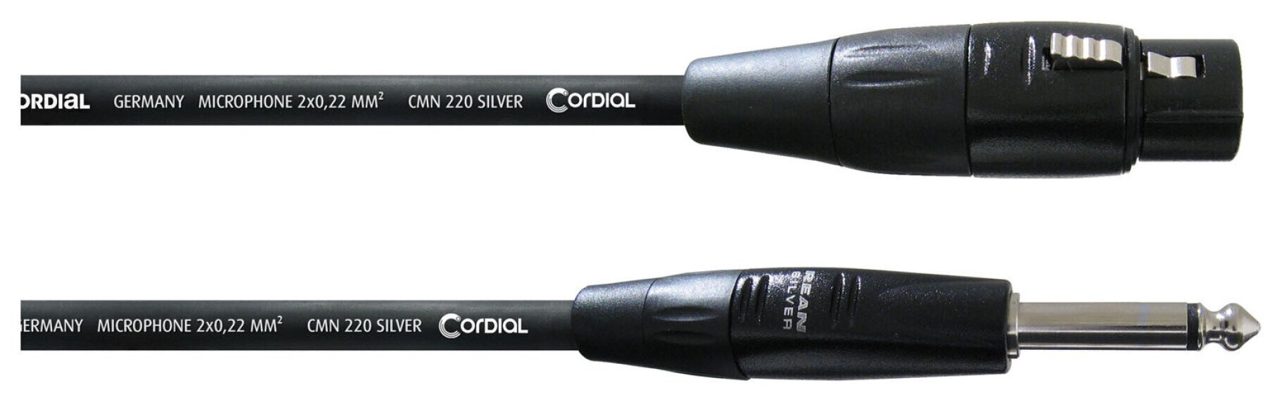 Cordial Silver Line XLR, 10 m hinta ja tiedot | Kaapelit ja adapterit | hobbyhall.fi