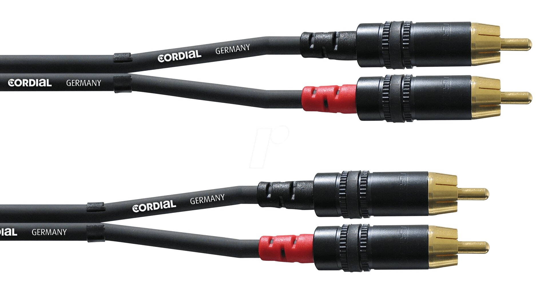 Cordial 2 x RCA 1,5 m hinta ja tiedot | Kaapelit ja adapterit | hobbyhall.fi