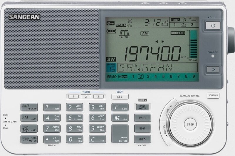 Sangean radio ATS-909 X2 World valkoinen hinta ja tiedot | Kelloradiot ja herätyskellot | hobbyhall.fi
