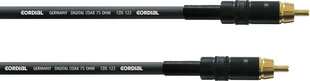 Cordial CPDS CC S/PDIF, 2 m hinta ja tiedot | Kaapelit ja adapterit | hobbyhall.fi