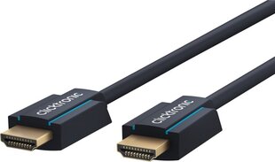Clicktronic HDMI 2.0, 25 m hinta ja tiedot | Kaapelit ja adapterit | hobbyhall.fi