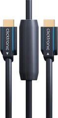 Clicktronic HDMI 2.0, 25 m hinta ja tiedot | Clicktronic Kodinkoneet ja kodinelektroniikka | hobbyhall.fi