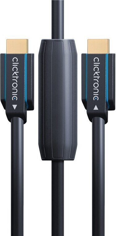 Clicktronic HDMI 2.0, 25 m hinta ja tiedot | Kaapelit ja adapterit | hobbyhall.fi