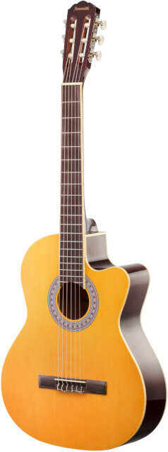 Klassinen kitara Axesmith Classic Cutaway 39" Classic Acoustic Guitar hinta ja tiedot | Kitarat | hobbyhall.fi