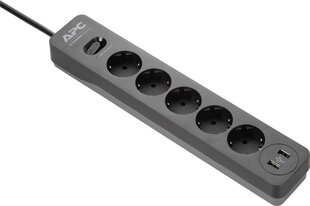 APC PME5U2B-GR, PG/USB, 150 cm hinta ja tiedot | Kaapelit ja adapterit | hobbyhall.fi