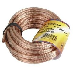 Hama, 2 x 2,5 mm², 10 m - Loudspeaker Cable hinta ja tiedot | Kaapelit ja adapterit | hobbyhall.fi