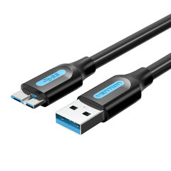 Vention USB 3.0/micro-B, 0.25 m hinta ja tiedot | Kaapelit ja adapterit | hobbyhall.fi