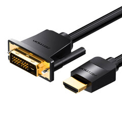 Vention ABFBI, HDMI - DVI, 3 m hinta ja tiedot | Kaapelit ja adapterit | hobbyhall.fi