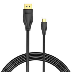 Vention CGYBG, USB-C - DisplayPort, 1.5 m hinta ja tiedot | Kaapelit ja adapterit | hobbyhall.fi