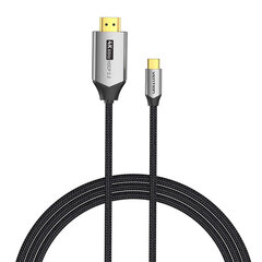 Vention CRBBF, USB-C - HDMI, 1 m hinta ja tiedot | Kaapelit ja adapterit | hobbyhall.fi