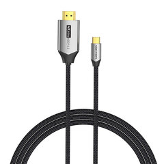 Vention CRBBG, USB-C - HDMI, 1.5 m hinta ja tiedot | Kaapelit ja adapterit | hobbyhall.fi