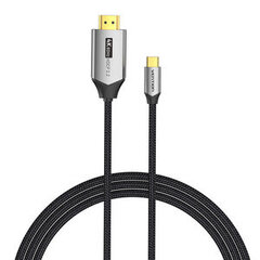 Vention CRBBH, USB-C - HDMI, 2 m hinta ja tiedot | Kaapelit ja adapterit | hobbyhall.fi