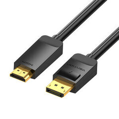 Vention HAGBH, DisplayPort - HDMI, 2 m hinta ja tiedot | Kaapelit ja adapterit | hobbyhall.fi