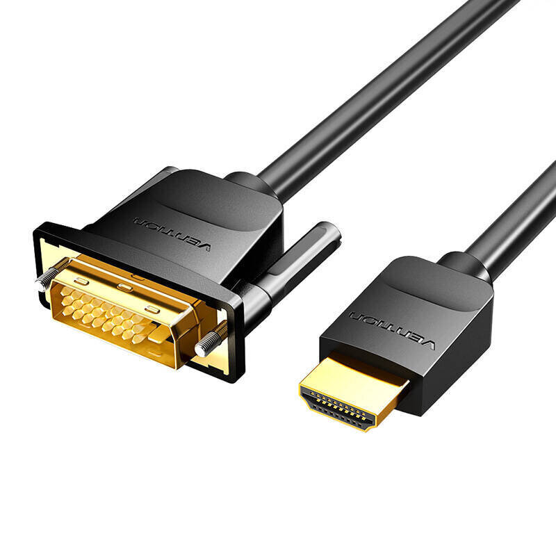 Vention ABFBJ, HDMI - DVI, 5 m hinta ja tiedot | Kaapelit ja adapterit | hobbyhall.fi