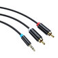 Vention BCLBI, 3.5mm Male to 2x Male RCA, 3m hinta ja tiedot | Kaapelit ja adapterit | hobbyhall.fi