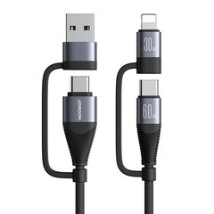 Joyroom USB-C/USB-A/Lightning, 1.2 m hinta ja tiedot | Joyroom Kodinkoneet ja kodinelektroniikka | hobbyhall.fi