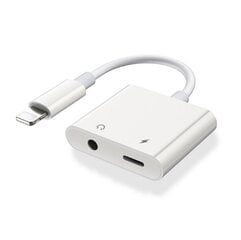 Adapteri Digitalome LCB-108 2in1 Lightning / AUX 3.5mm Lightning hinta ja tiedot | Adapterit | hobbyhall.fi