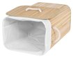 Bambusta valmistettu pyykkikori 1 lokero, luonnollinen hinta ja tiedot | Kylpyhuoneen sisustus | hobbyhall.fi