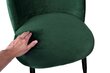 SOUL VELVET verhoiltu tuoli vihreä hinta ja tiedot | Ruokapöydän tuolit | hobbyhall.fi