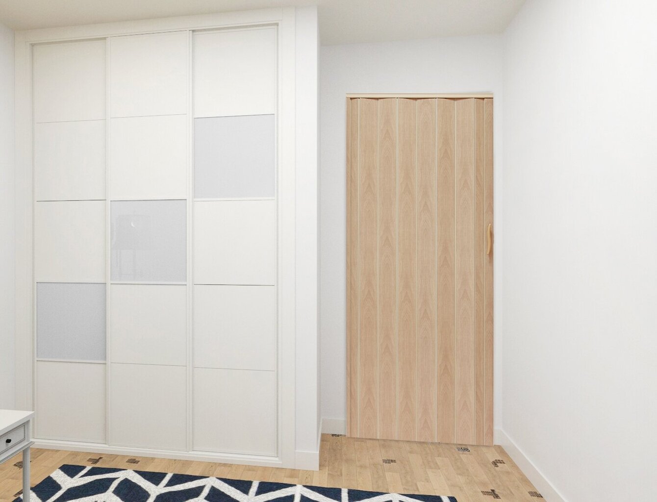 Taitto-ovi, 001P, 90 cm, vaaleanruskea hinta ja tiedot | Sisäovet | hobbyhall.fi