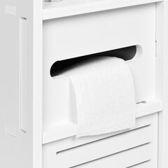 Kylpyhuonekaappi MALTA, valkoinen hinta ja tiedot | Kylpyhuoneen sisustus | hobbyhall.fi