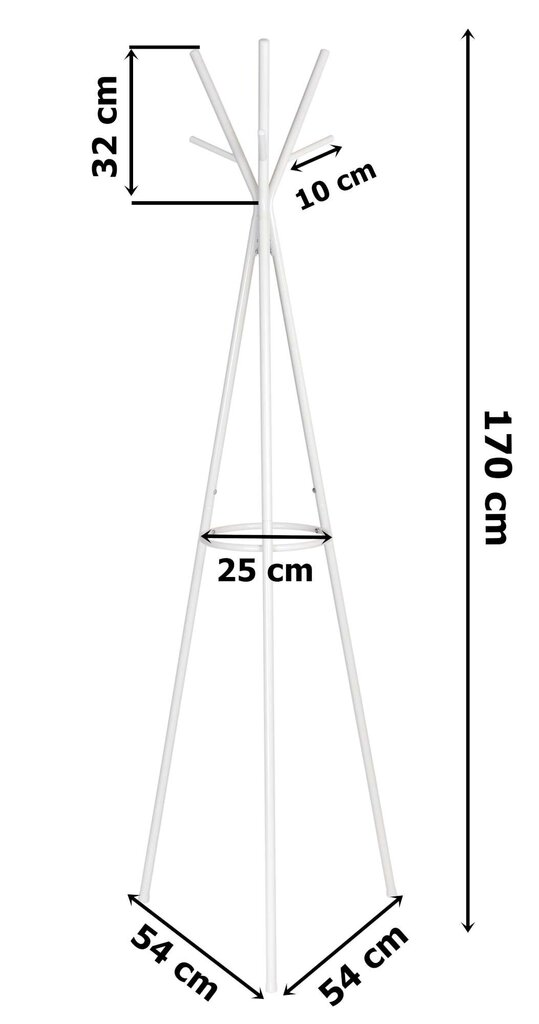 Jousitus, Enzo hinta ja tiedot | Naulakot | hobbyhall.fi