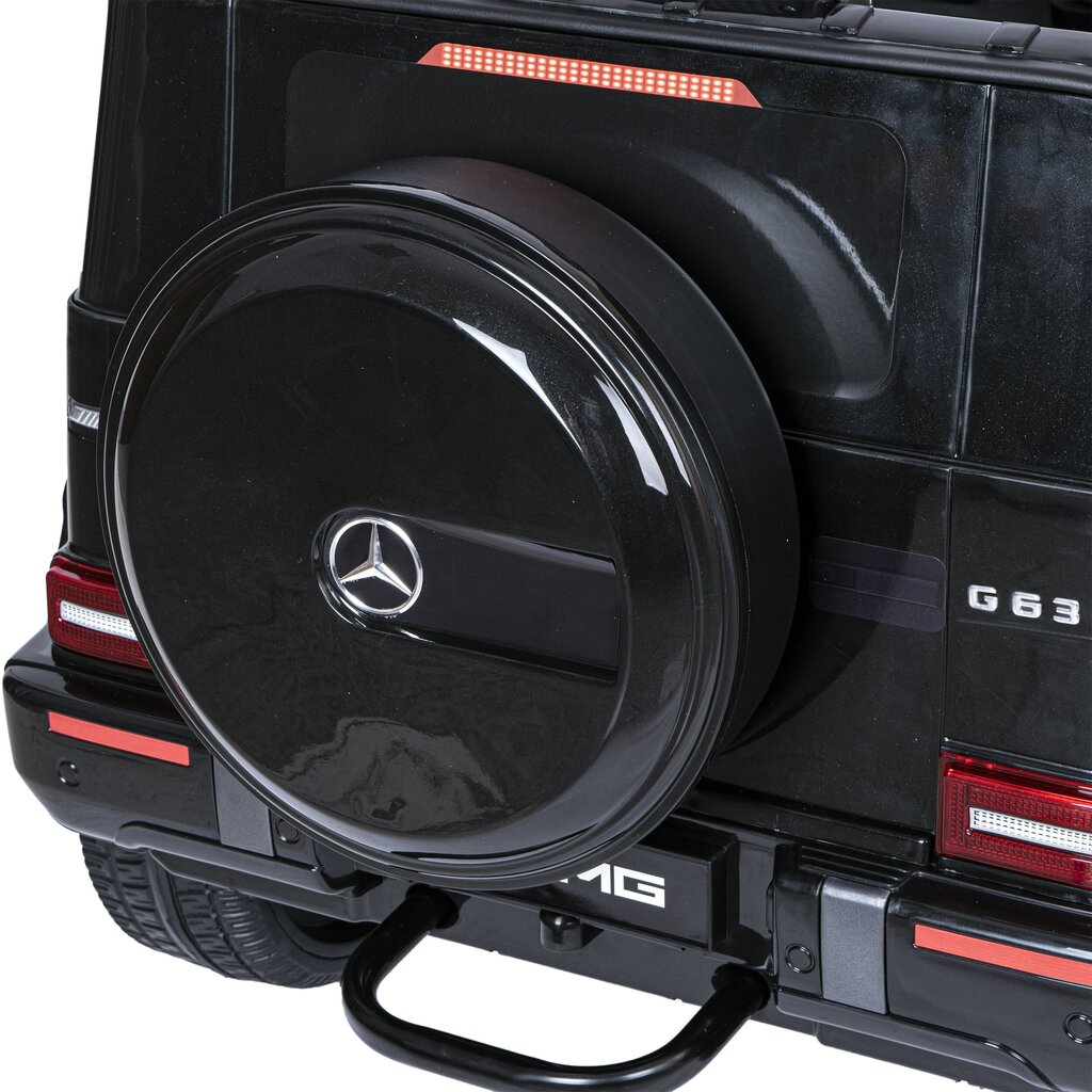 MERCEDES AMG G63 yksipaikkainen sähköauto lapsille, musta hinta ja tiedot | Lasten sähköautot | hobbyhall.fi