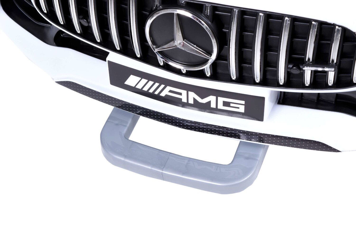 MERCEDES AMG GTR sähköauto lapsille, valkoinen hinta ja tiedot | Lasten sähköautot | hobbyhall.fi