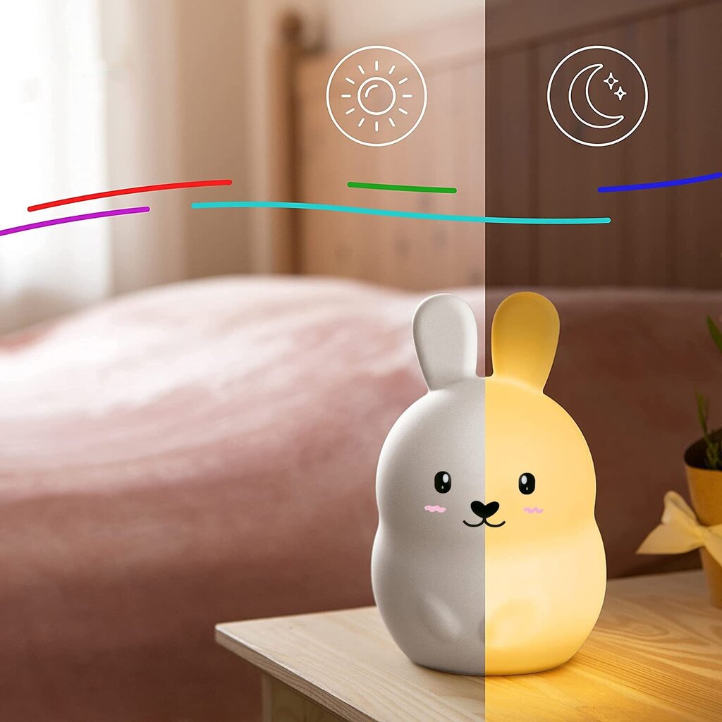 LED-valaisin - Rabbit hinta ja tiedot | Lastenhuoneen valaisimet | hobbyhall.fi