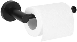 WC-paperiteline, musta, Vost hinta ja tiedot | Kylpyhuoneen sisustus | hobbyhall.fi