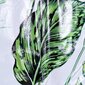 Mona Monstera tekstiilikenkäkaappi valkoinen vihreä hinta ja tiedot | Kenkäkaapit ja -hyllyt | hobbyhall.fi