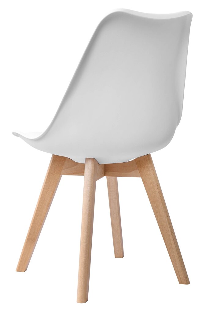 Moderni tuoli, Nantes valkoinen hinta ja tiedot | Ruokapöydän tuolit | hobbyhall.fi