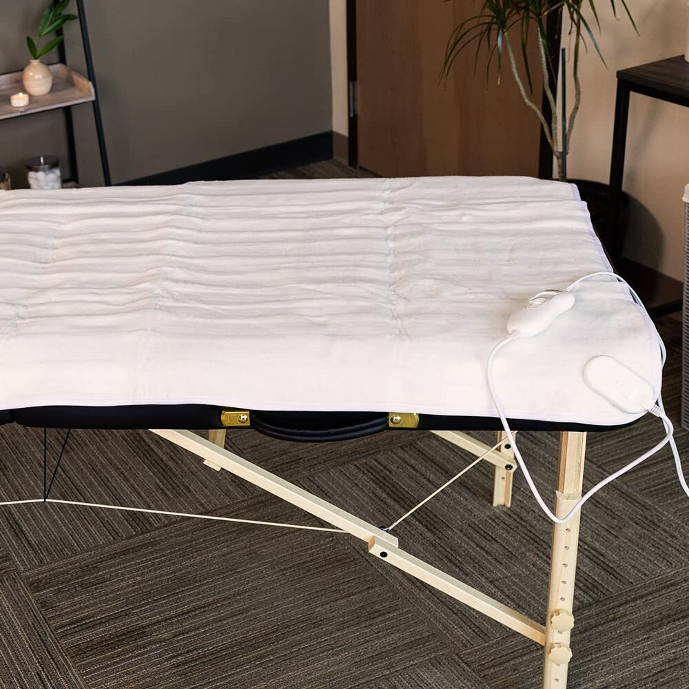 Lämmitysmatto KAMA WHITE 150x80 cm hinta ja tiedot | Päiväpeitot ja huovat | hobbyhall.fi