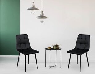 Tuoli, Denver, musta hinta ja tiedot | Ruokapöydän tuolit | hobbyhall.fi