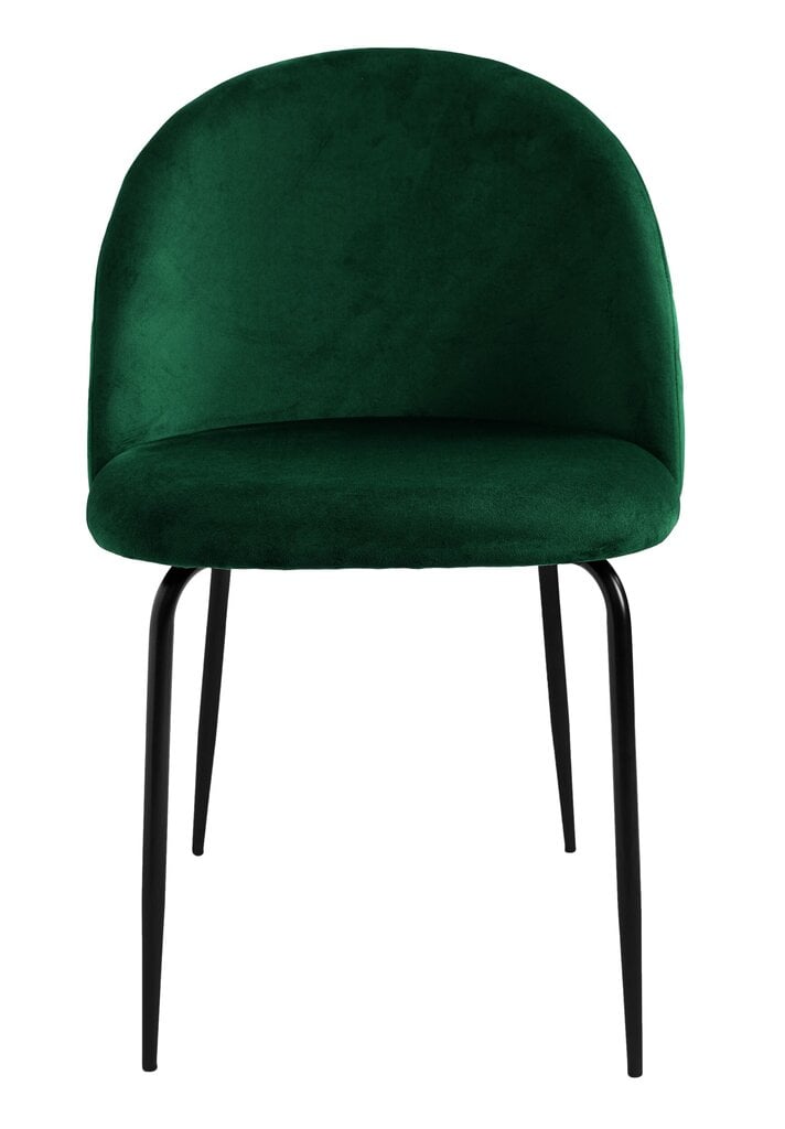 Tuoli, Fargo Velvet, vihreä, 1 kpl hinta ja tiedot | Ruokapöydän tuolit | hobbyhall.fi