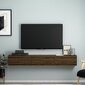 TV-taso, Asir, 180x26x31,4 cm, ruskea hinta ja tiedot | TV-tasot | hobbyhall.fi