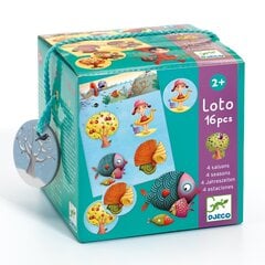 Peli Lotto Seasons, Djeco DJ08123 hinta ja tiedot | Lautapelit ja älypelit | hobbyhall.fi