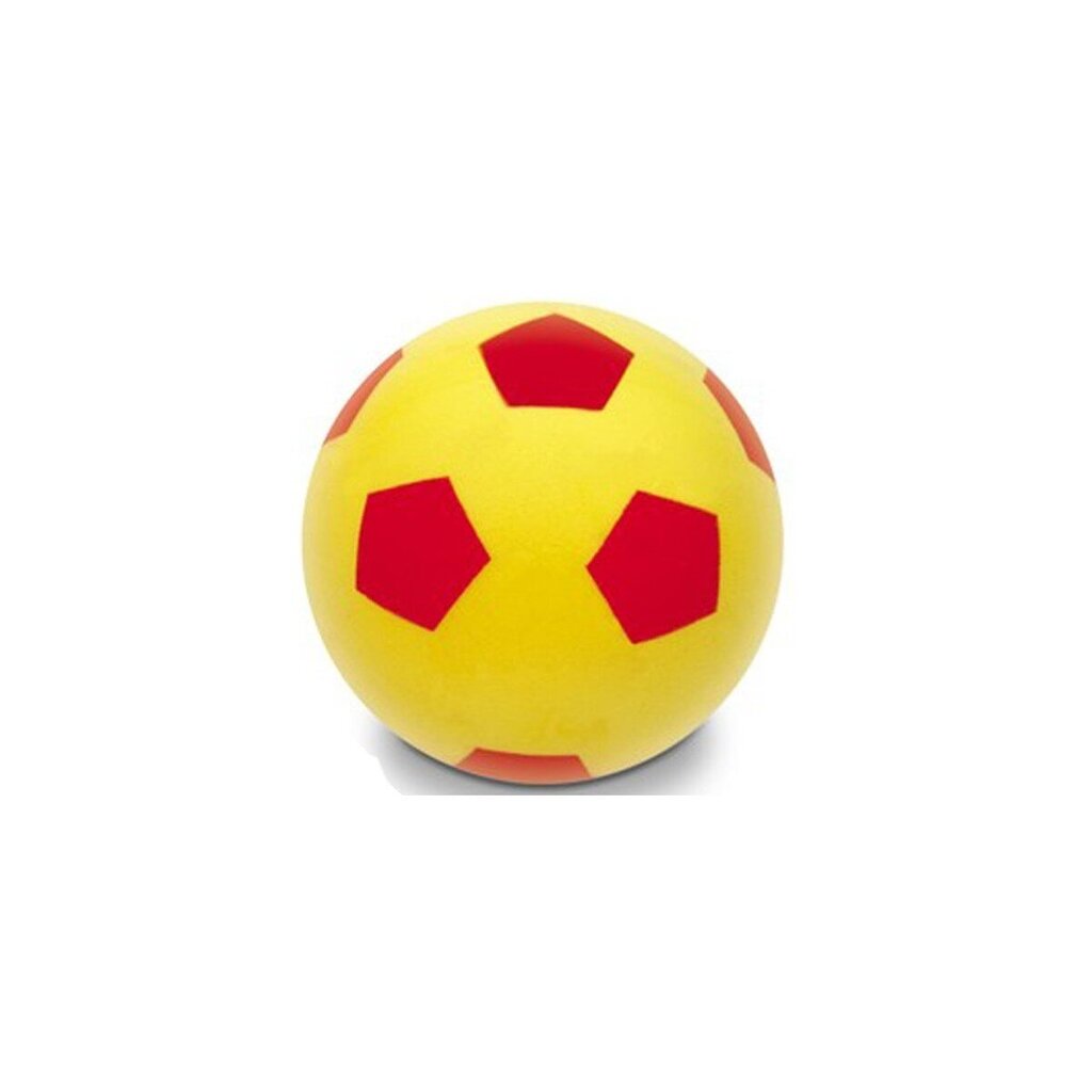 ENERO vaahtomuovipallo 20 cm, keltainen-punainen hinta ja tiedot | Pihapelit ja ulkopelit | hobbyhall.fi