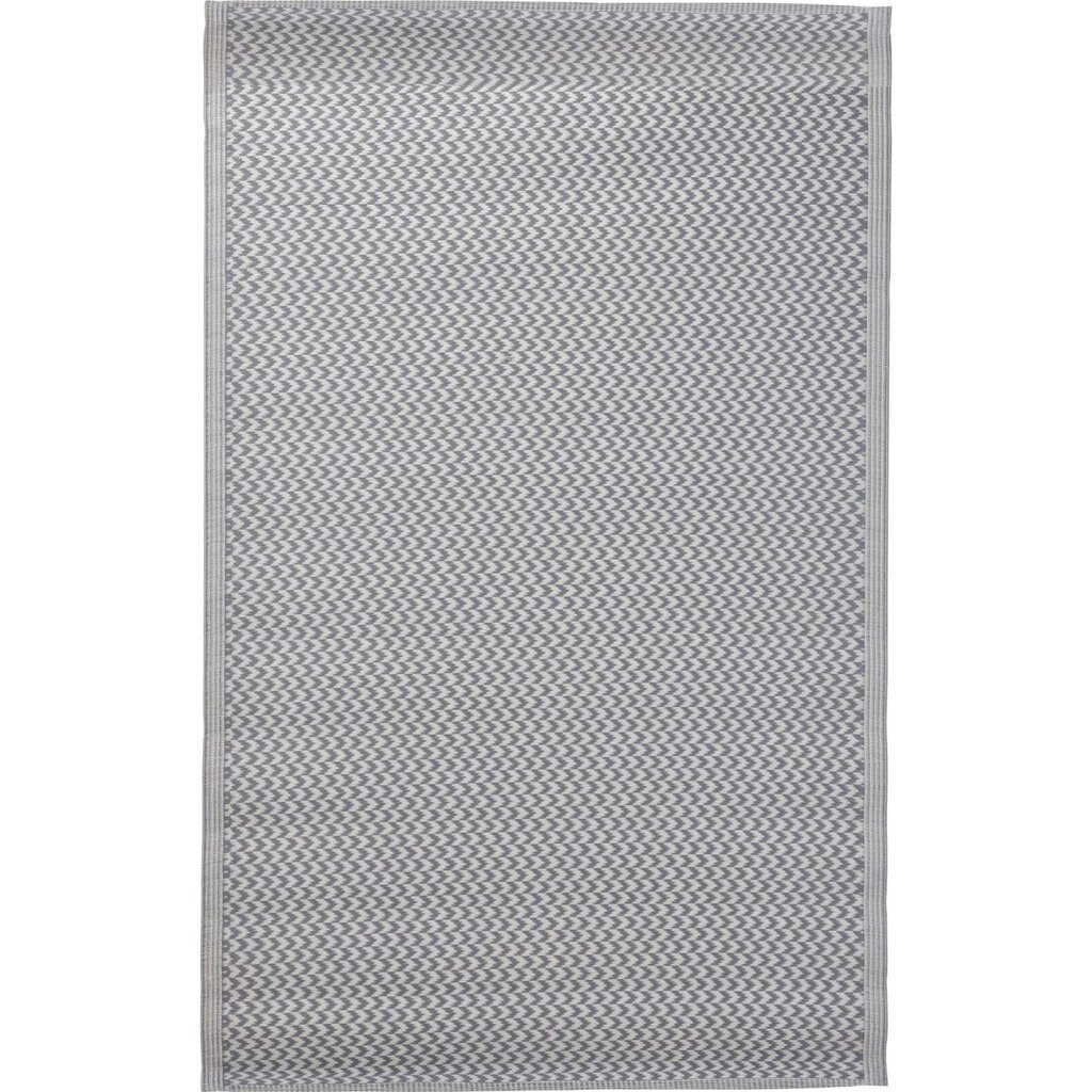 Parvekematto 120x180cm valkoinen/harmaa hinta ja tiedot | Isot matot | hobbyhall.fi