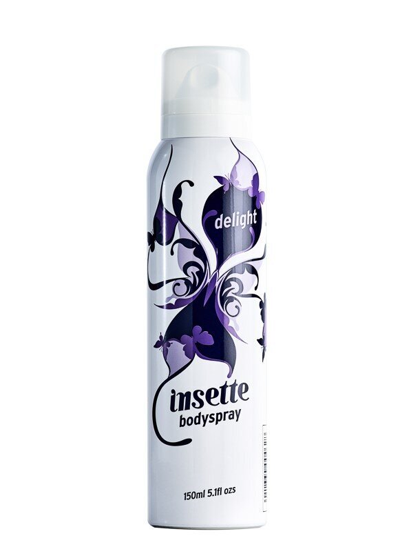 INSETTE Delight DeoSpray suihkedeodorantti 150 ml hinta ja tiedot | Deodorantit | hobbyhall.fi