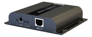 Deltaco-sovitin HDMI, HDbitT, 120 m, UltraHD, IR, HDCP 1.4 hinta ja tiedot | Kaapelit ja adapterit | hobbyhall.fi