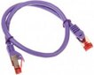 InLine 76450P, RJ45 CAT6 S/FTP, 50 cm, 50 cm hinta ja tiedot | Kaapelit ja adapterit | hobbyhall.fi