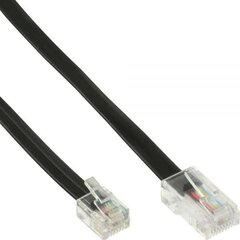 InLine RJ45/RJ11, 3m hinta ja tiedot | InLine Kodinkoneet ja kodinelektroniikka | hobbyhall.fi