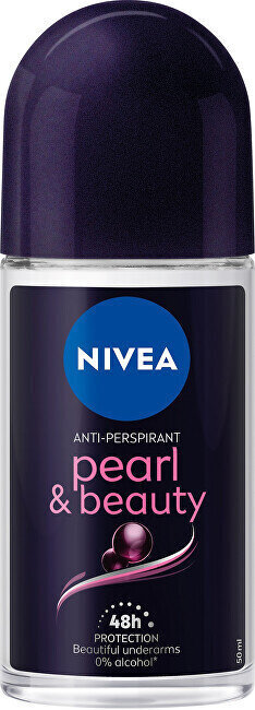 Deodorantti Nivea Pearl &; Beauty Black, 50 ml hinta ja tiedot | Deodorantit | hobbyhall.fi