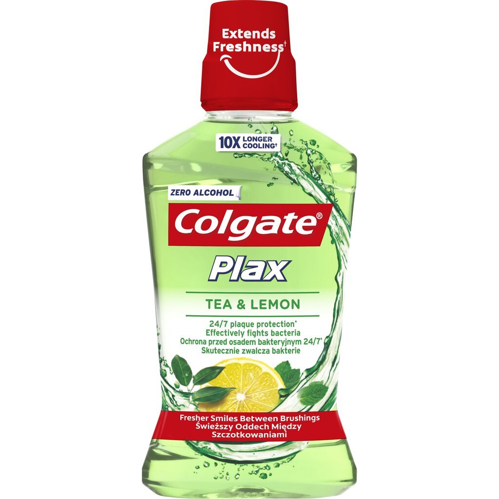 Suuvesi Colgate Plax Herbal Fresh, 500 ml hinta ja tiedot | Suuhygienia | hobbyhall.fi